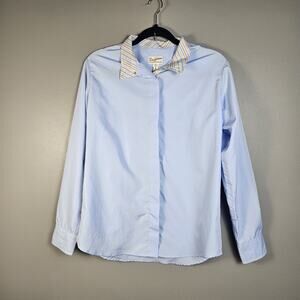 The Tailored Sportsman Riding Shirt Long Sleeve Button Up Shirt Women Size 8/36